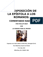 Una Exposicion de La Epístola A Los Romanos