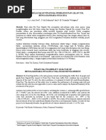 Download Skripsi Analisis Kelayakan Jalan Tol by Abdul Malik SN300238673 doc pdf
