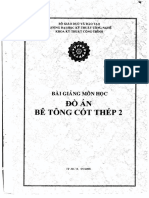 003.Bài Giảng Đồ Án Bê Tông Cốt Thép 2