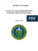 Smart Grid Communications Requirements Report 10-05-2010