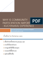 Why Is Community Participation Important For Palliative Care