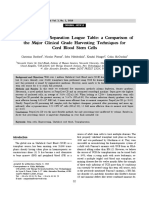 Comparison On Techniques of Cell Seperation