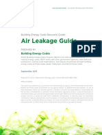 Air Leakage Guide: Building Energy Code Resource Guide