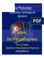 L-1 CSS - Solar Photovoltaic PV as Energy Source (1) [Compatibility Mode]