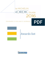 Michelin Nordic Guide 2016