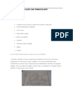 Como Fazer Aplicação Com Termocolante