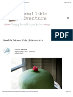 Swedish Princess Cake - Prinsesstårta - Global Table Adventure