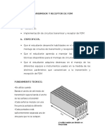 Transmisor y Receptor de FDM