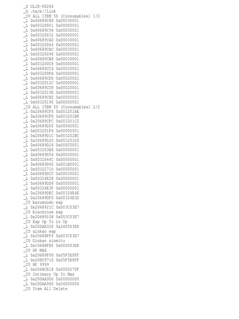 Cheat Psp Txt Leisure Sports