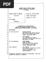 Michaud, hearing on February 17th 2016 