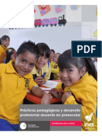 Prácticas Pedagógicas y Desarrollo Profesional Docente en Preescolar