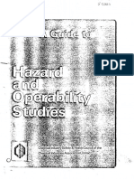 A Guide To Hazard and Operability Studies