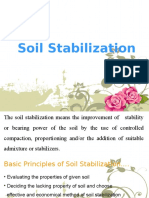 Soil Stabilisation and Methods