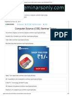 Download Computr Sceience CSE and MCA Seminar Topics 2015 2016 PPT PDF by vmscse SN300301124 doc pdf