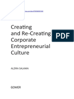 Creating and Re Creating Corporate Entrepreneurial Culture CH2 PDF