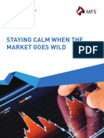 Staying Calm When the Market Goes Wild