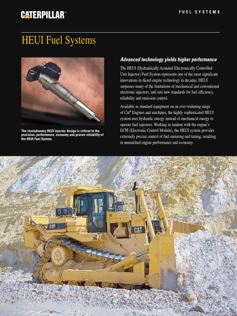 Cat Heui Fuel Systems Fuel Injection Engines