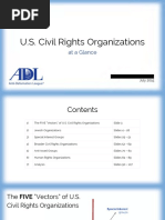 Download US Civil Rights Organizations at a Glance by eliclifton SN300322850 doc pdf