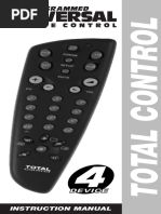 SKY Digital Remote Control Setup Guide | PDF