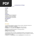 Download Spanish - Espanhol - Aula - 27 - Las Expresiones de Tiempo by Concurso Vestibular Espanhol Spanish SN3003344 doc pdf