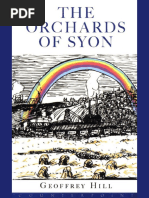 Geoffrey Hill the Orchards of Syon