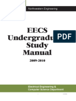Undergraduate Study Manual - EECS at NU