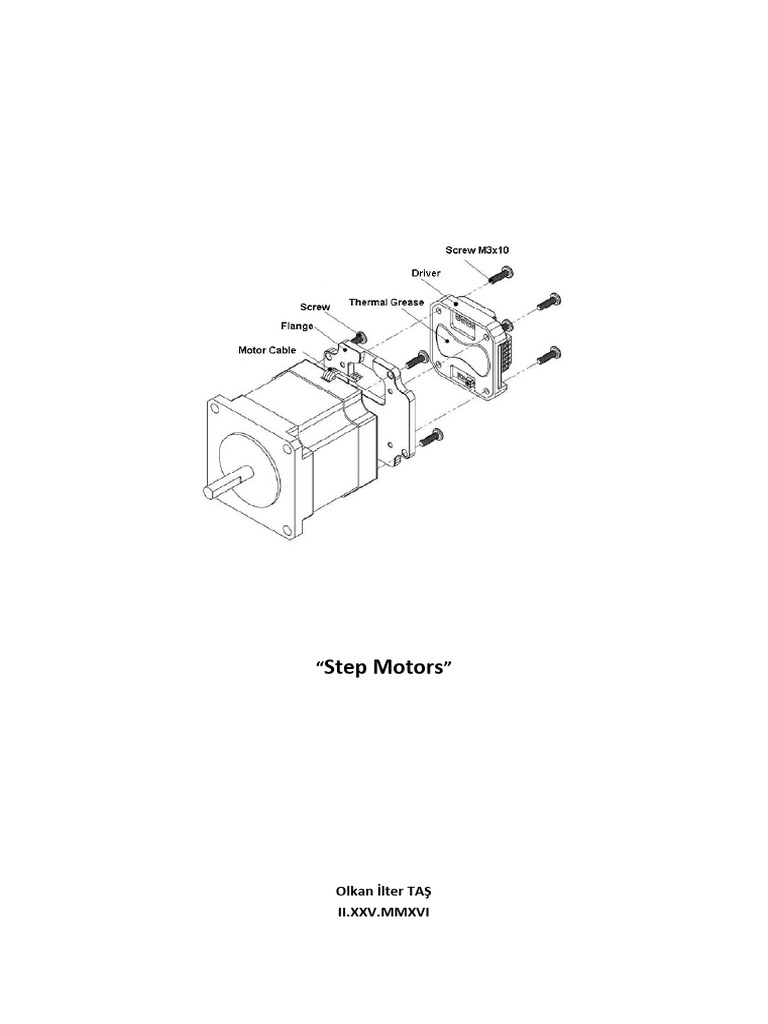 Stepper Motors | PDF | Electric Motor | Manufactured Goods