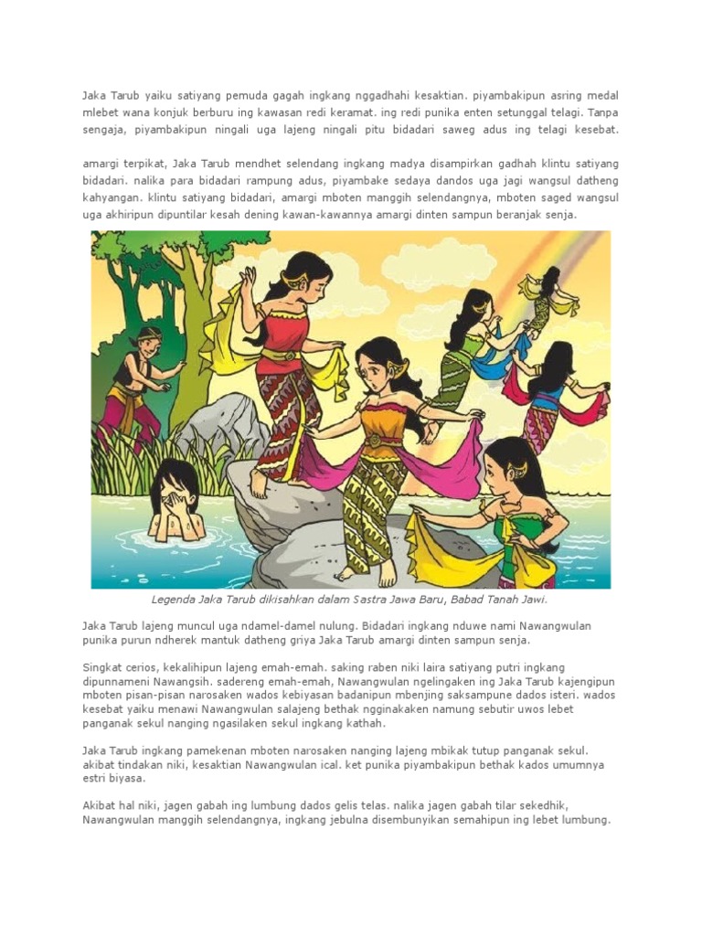 Jaka Tarub Yaiku Satiyang Pemuda Gagah Ingkang Nggadhahi Kesaktian Jaka Tarub Yaiku Satiyang Pemuda Gagah Ingkang Nggadhahi Kesaktian