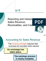 Reporting and Interpreting Sales Revenue, Receivables, and Cash