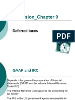 Deferred Taxes