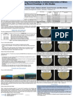 The Importance of Dressing Conformability to Antimicrobial Action of Silver-Containing Wound Dressings