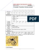 SZ-8 Proximity Transducer Specs