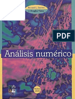 Análisis Numérico - Richard L. Burden & J. Douglas Faires (7ma Edición)