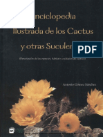 Enciclopedia IlustrEnciclopedia Ilustrada de Los Cactos y Otras Suculentas de Antonio Gomez Sanchez