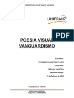 Poesia Visual Vanguardismo