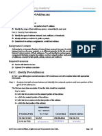 7.1.4.8 Lab - Identifying IPv4 Addresse