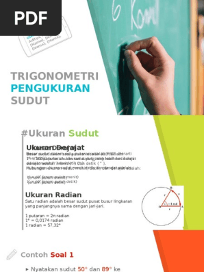 Trigonometri Pengukuran Sudut