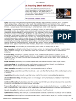 Heat Treating Steel Definitions(Annealing, Quenching Etc.,)