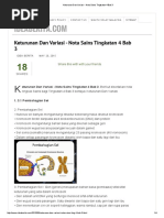 Download Keturunan Dan Variasi - Nota Sains Tingkatan 4 Bab 3 by Faiz Ridhwan SN300405141 doc pdf