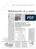 González, Oscar - Malebranche. Fe y Razón
