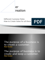 Customer Value Creation