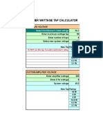 Transformer Calculator