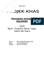 CTH PROJEK Program Peningkatan Akademik Pra