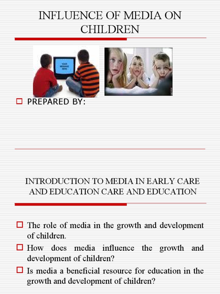 Media's Impact on Child Development | PDF | Mass Media | Psychological ...