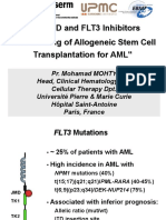 FLT3-ITD and FLT3 Inhibitors in The Setting of Allogeneic Stem Cell Transplantation For AML