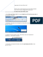 Menaip Jawi MS Office 2007