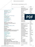 Aplicativos Removidos Durante A Atualização Do PC PDF
