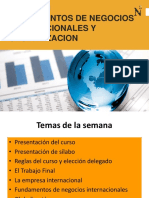 Semana 1 Fundamentos de Los Negocios Internacionales y Globalización PDF