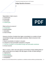 Biology General Knowledge Question Answers Free PDF Download