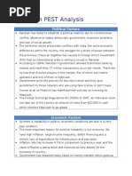 Mobicash PEST Analysis